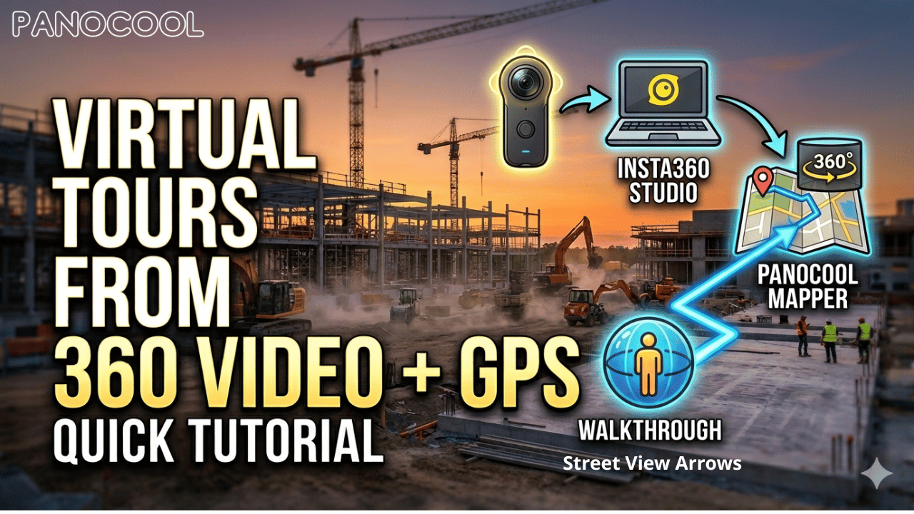 Guide: Creating 360 Walkthrough Tour from 360 Video