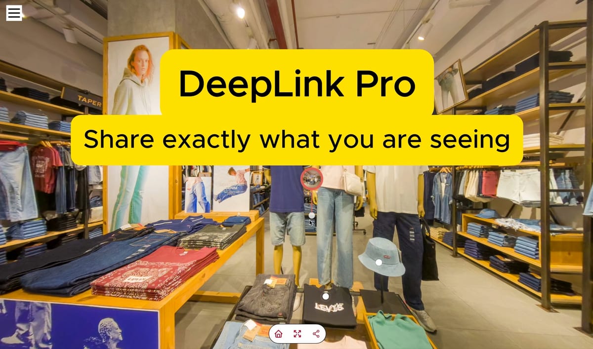 How to Share Exact Views & Hotspots in Virtual Tour - DeepLink Pro in PanoCool