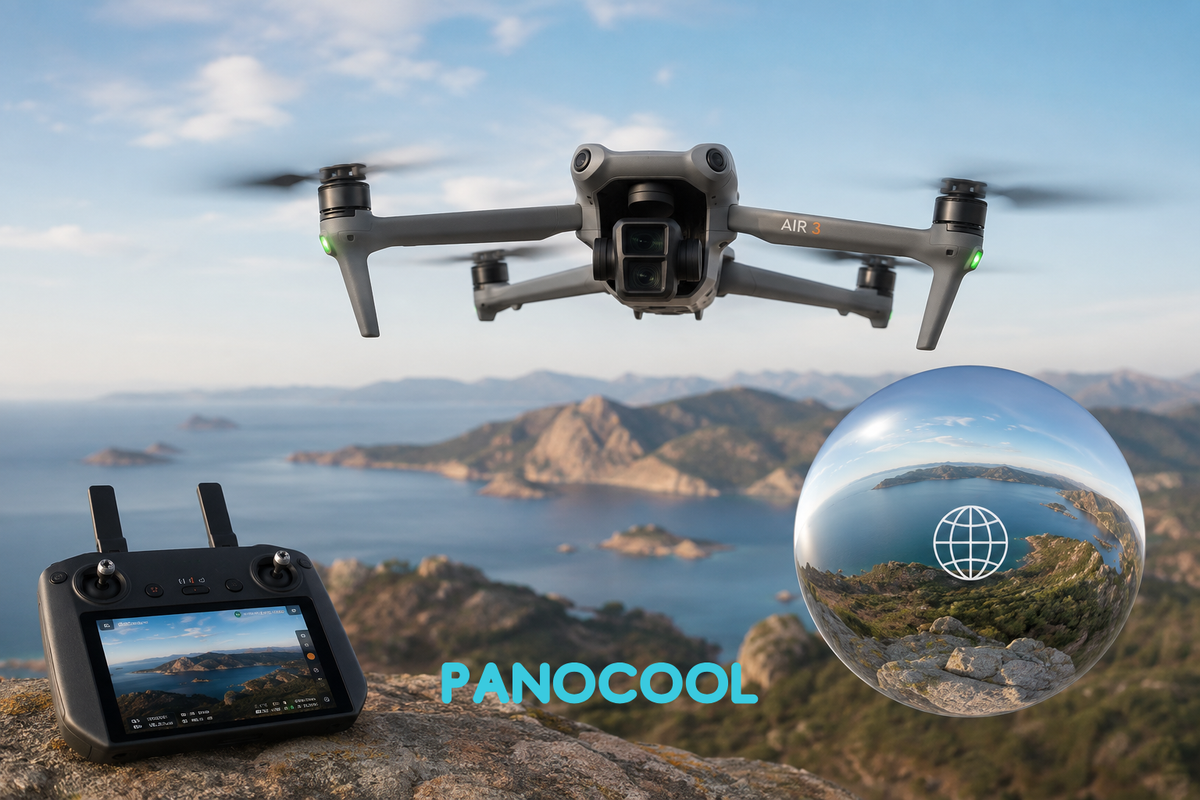 How to Capture 360 Photos with DJI Drones