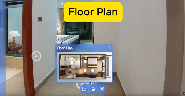 Floor Plan for Virtual Tour on PanoCool