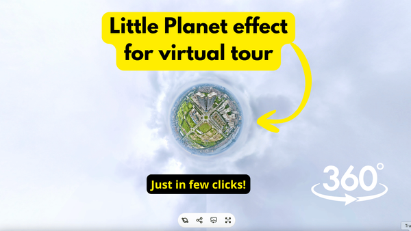 Creating a "Little Planet" Intro Effect