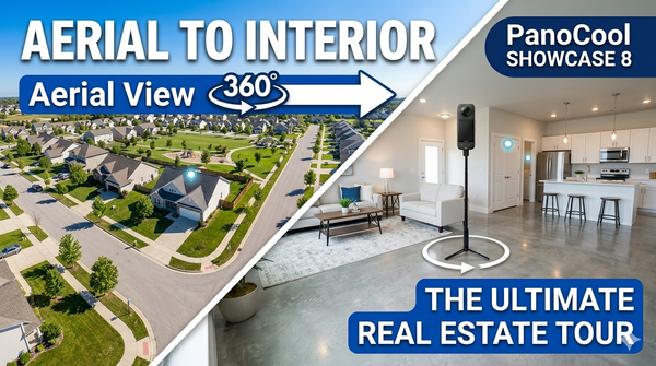 The New Standard for Real Estate: 360° Aerial & Interior Walkthroughs