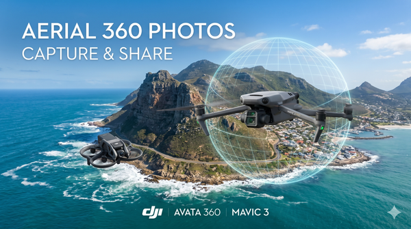 How to Capture and Share Aerial 360 Photos with DJI Drones