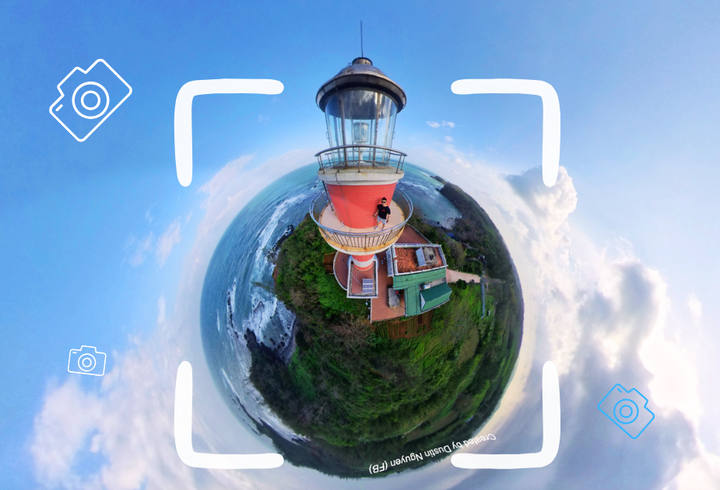 Make a little planet effect with PanoCool
