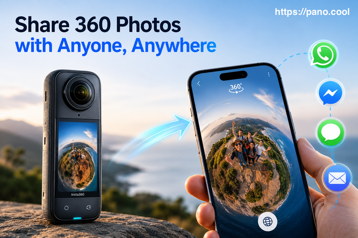 How to Effortlessly Share 360 Photos with Anyone, Anywhere