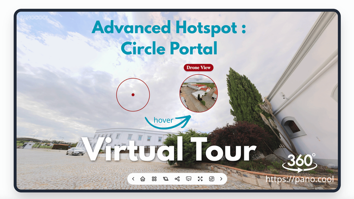Circle Portal: The New Advanced Hotspot for PanoCool Virtual Tours